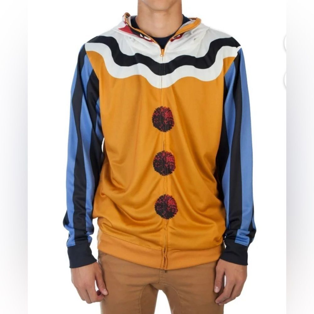 Bioworld Costume Scary Clown Hoodie Sz M